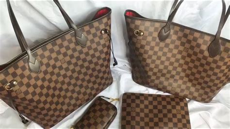 louis vuitton neverfull mm damier azur real vs fake|louis vuitton neverfull braided strap.